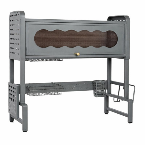 Escurridor Multifunción de Acero Inoxidable EasyHome + Kit de Utensilios de Cocina de REGALO