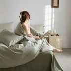 Promo 2x1: Ropa de Cama Completa en Algodón y Seda con Diseño Moderno + 2 Fundas de Almohada de REGALO